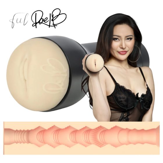 Kiiroo Rae Lil Black - umelá vagína - kompatibilná s PowerBlow (prirodzená)