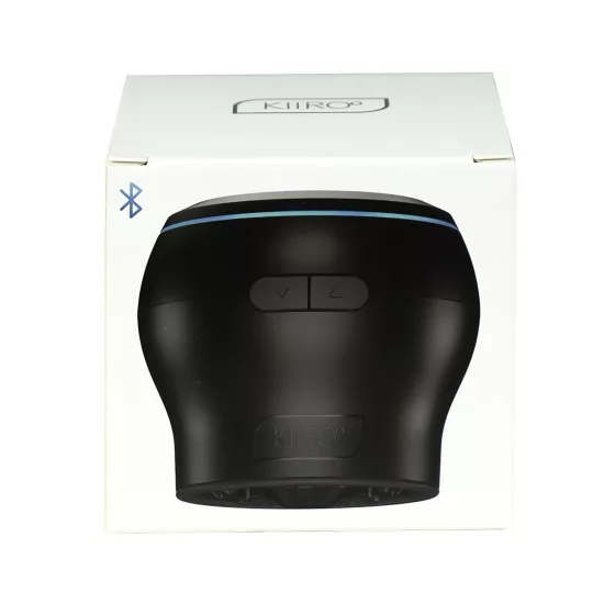 Kiiroo - masturbátor s funkciou sania a smart príslušenstvo - čierny