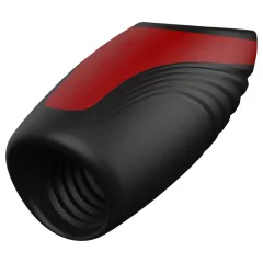   Dreamtoys Essentials - sací-vibračný masturbátor (čierny)