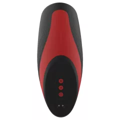  Dreamtoys Essentials - sací-vibračný masturbátor (čierny)