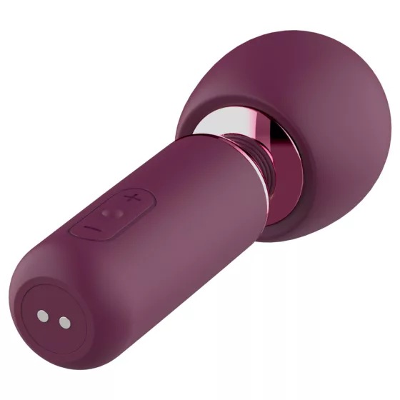 Glam - mini wand vibrátor (fialový)