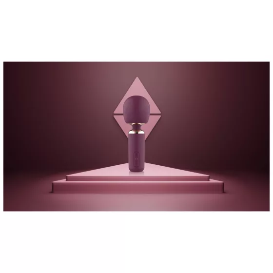 Glam - mini wand vibrátor (fialový)