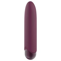   Glam - akumulátorový, vodeodolný mini vibrátor (fialový)