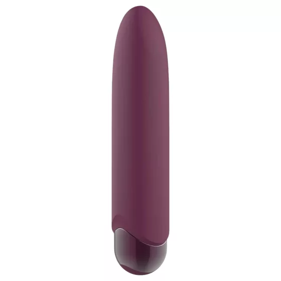 Glam - mini vibrátor na batériu - vodotesný - fialový