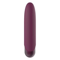 Glam - dobíjací, vodotesný mini vibrátor (fialový)