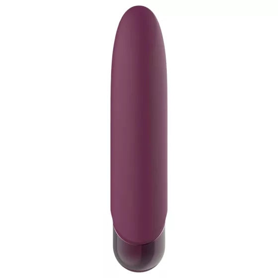 Glam - mini vibrátor na batériu - vodotesný - fialový