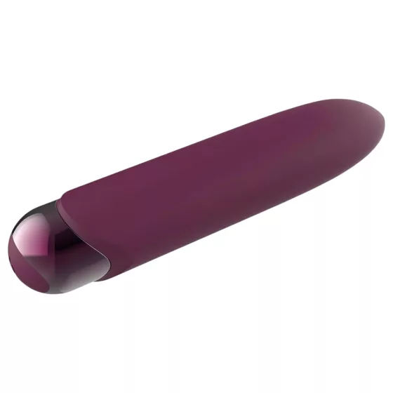 Glam - mini vibrátor na batériu - vodotesný - fialový