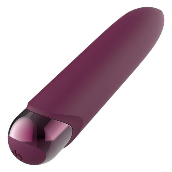 Glam - dobíjací, vodotesný mini vibrátor (fialový)