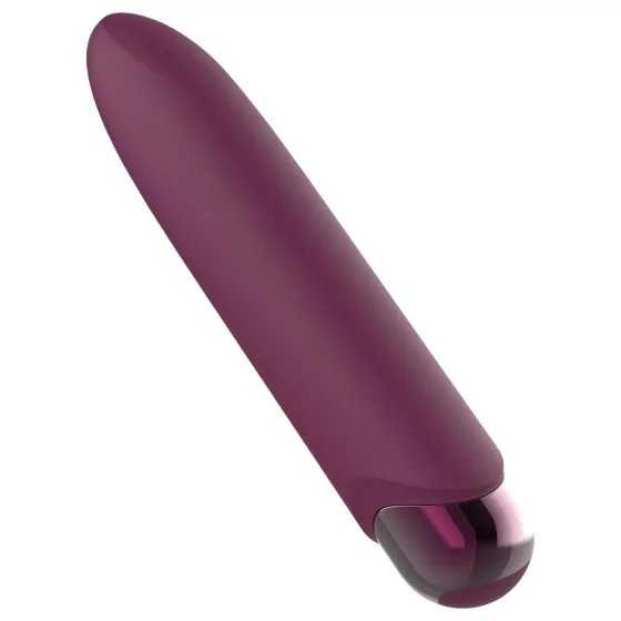 Glam - mini vibrátor na batériu - vodotesný - fialový