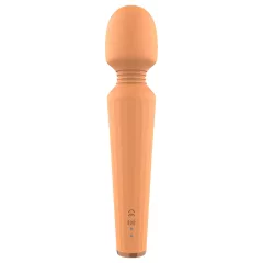Glam - masážny vibrátor s akumulátorom - oranžový