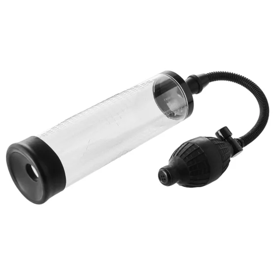 Dreamtoys - klasická vákuová pumpa na penis (priehľadná)