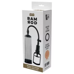   Dreamtoys - vákuová pumpa na penis s rýchloupínacím ventilom (priehľadná)