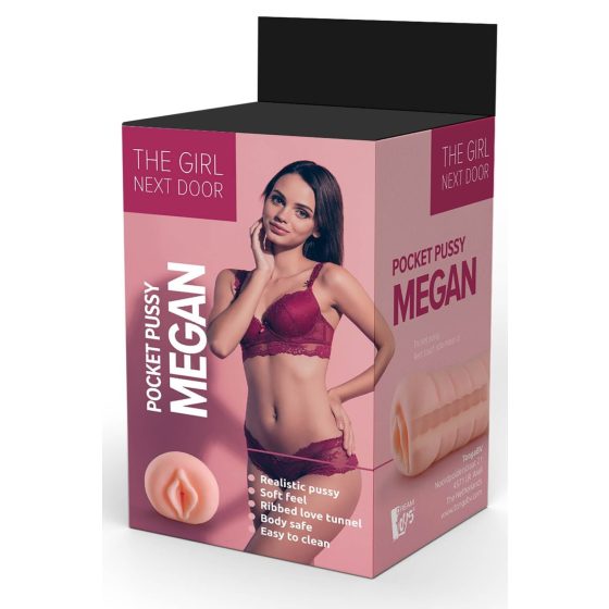 The Girl Next Door Megan - realistická vagína (telová farba)