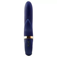 Dream Toys - vibrátor s ohrevom - nabíjateľný - modrý