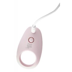   Vivre Bibi - nabíjací, vibračný krúžok na penis (ružový)