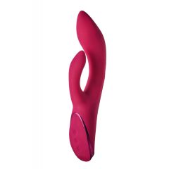   Sparkling Duo Vibrator Julia - nabíjací vibrátor s ramenom na klitoris (červený)