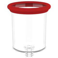   Red Revolution Georgia - vibrátor na bod G a vákuová pumpa na vagínu - červený