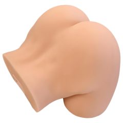   Dreamtoys Britney - élethű, vibrációs torzó maszturbátor (natúr)