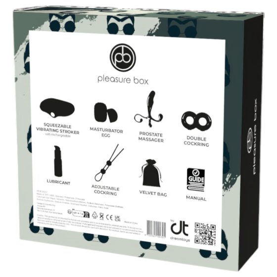 Sada Masturbátorov Pleasure Box - 6 dielov pre nezabudnuteľné chvíle