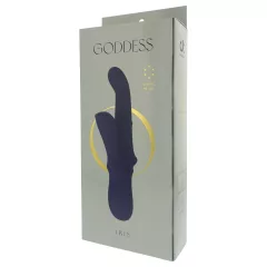   Goddess Iris - perlový vibrátor s páčkou na klitoris (modrý)