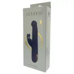   Dreamtoys Goddess Collection - tlačný vibrátor (tmavomodrý)