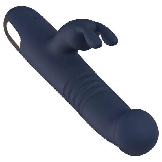 Dreamtoys Goddess Collection - tlačný vibrátor (tmavomodrý)