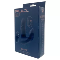   Dreamtoys Pulz - pulzujúci análny vibrátor s diaľkovým ovládaním (modrý)