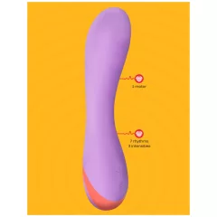 Dreamtoys Love Signal - vibrátor na bod G (fialový)