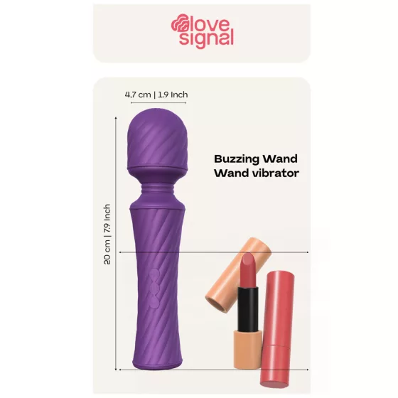 Dreamtoys - masážny vibrátor - lila