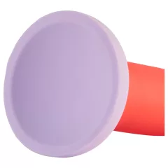   Dreamtoys Love Signal - dvojfarebné silikónové dildo stredné (červené)