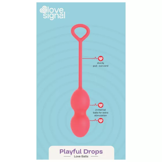 Dreamtoys - venušine guličky duo - červené