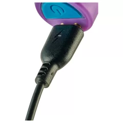 Dreamtoys Love Signal - vibrujúci análny kolík (fialový)
