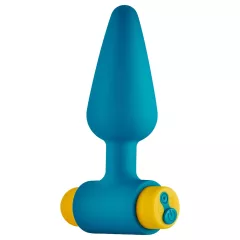 Dreamtoys Love Signal - vibrujúci análny kolík (modrý)
