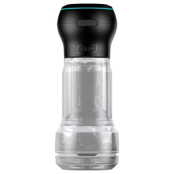 Kiiroo Feel Pocket & Power Blow - interaktív masturbátor (priehľadný)