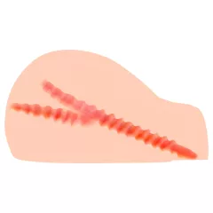   Kokos Juliana - realistický torzo masturbátor (telovej farby)