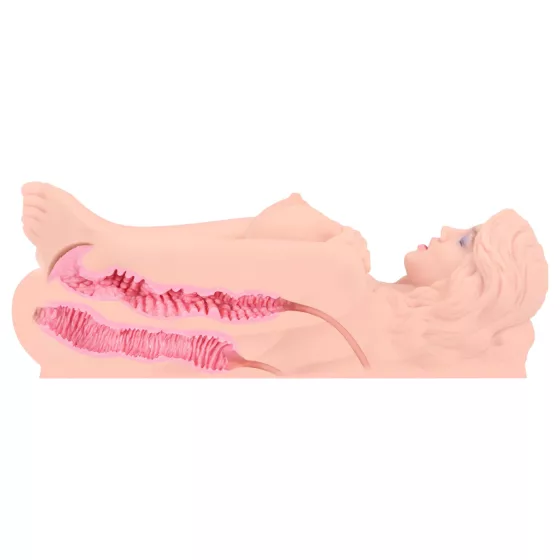 Kokos Victoria - realistický masturbátor (prírodný)
