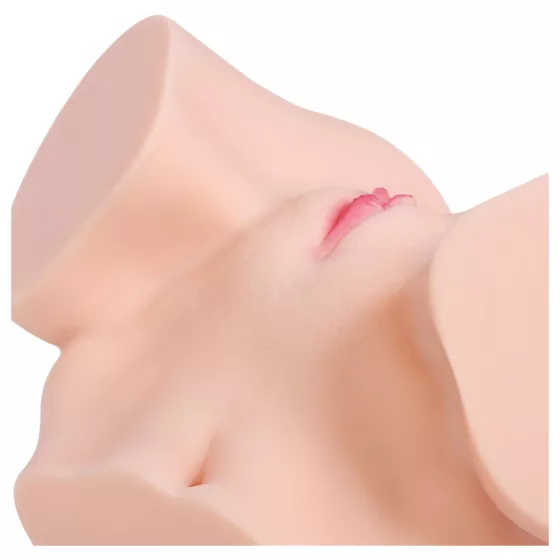 Kokos Onahole - realistický torzo masturbátor (naturálny)