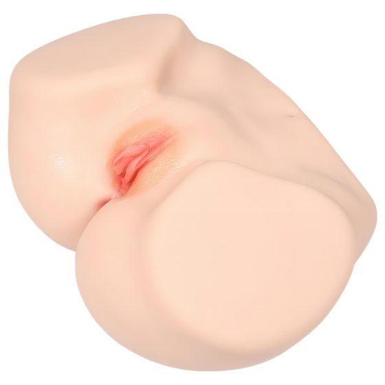 Kokos Vanilka 004 - realistický torzo masturbátor (prírodný)