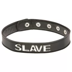 X-Play Slave - obojok na krk - čierny