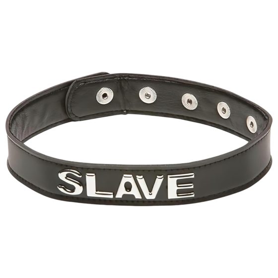 X-Play Slave - obojok otroka (čierny)