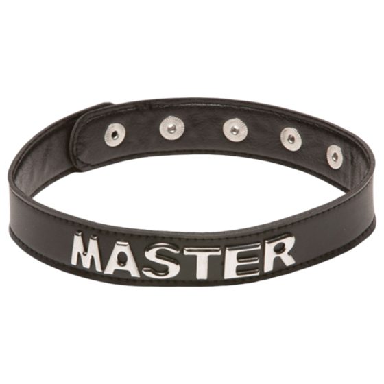 X-Play Master - BDSM obojok (čierny)