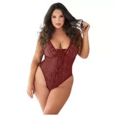 / Allure - leopardí vzor body (červená)