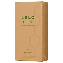LELO Hex Organic - luxusný kondóm (12 ks)