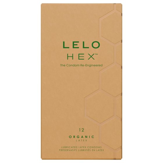 LELO Hex Organic - luxusný kondóm (12 ks)