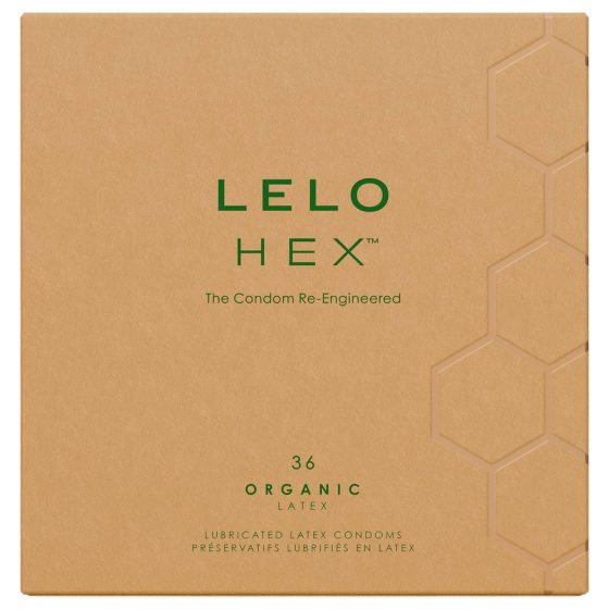 LELO Hex Organic - luxusný kondóm (36 ks)