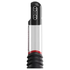   Peak Performa - automatická vákuová pumpa na penis - LED - transparentná