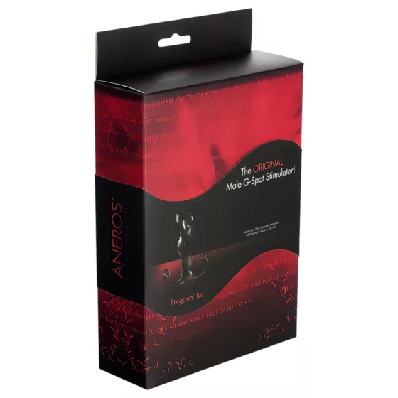 Aneros Black Ice - prostatický dildó - čierny