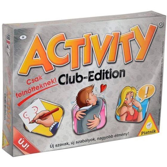 Activity Club Edition - spoločenská hra pre dospelých v maďarskom jazyku