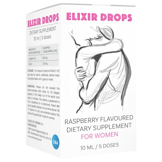 ELIXÍR - kvapky na zvýšenie ženského libida (10 ml) - malina