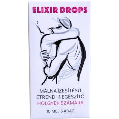   Elixír - výživový doplnok na rastlinnej báze, pre ženy (10 ml) - malina